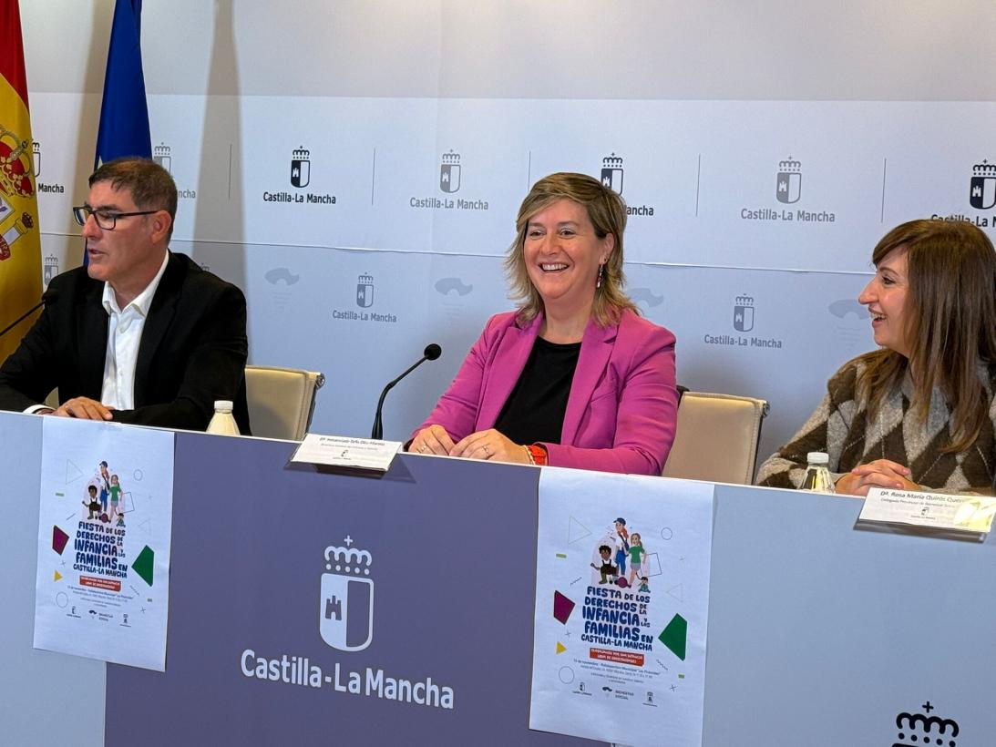 Castilla-La Mancha presenta la Fiesta de los Derechos de la Infancia, una jornada que impulsa inclusión, convivencia y participación