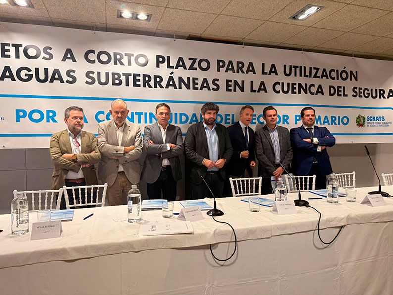Gómez Alarcón advierte que el horizonte 2027 “es muy oscuro para el regadío con aguas subterráneas”