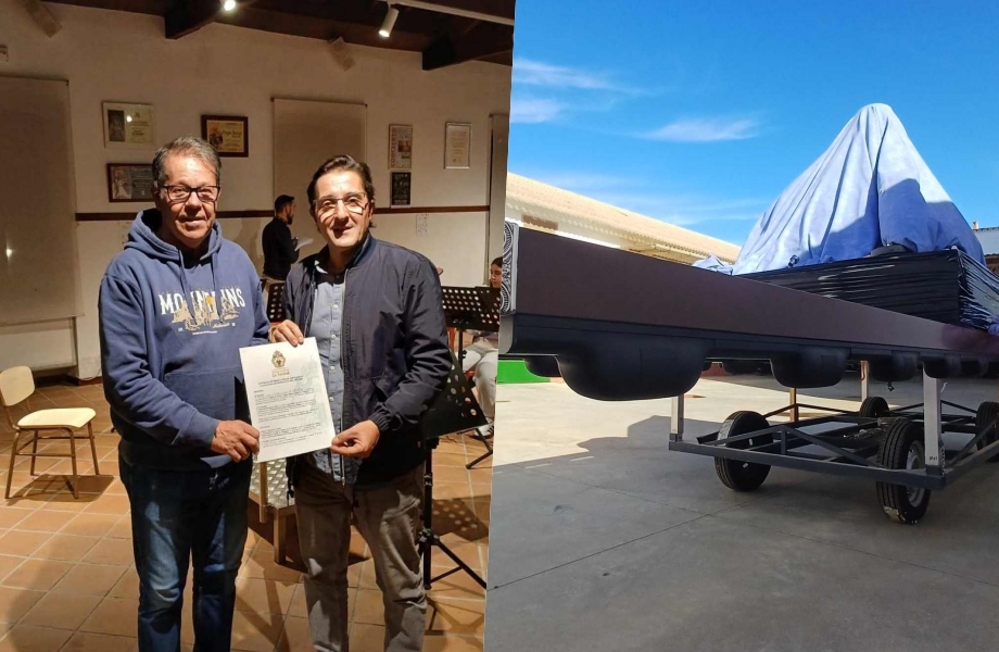 La Hermandad de la Soledad de Tomelloso incorpora varales con almohadillas neumáticas para proteger a los anderos