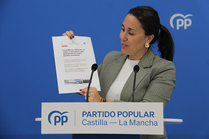 Hernández asegura que los datos del INE desmontan el falso relato de Page: “Castilla-La Mancha empeora en calidad de vida y es la última en salud”