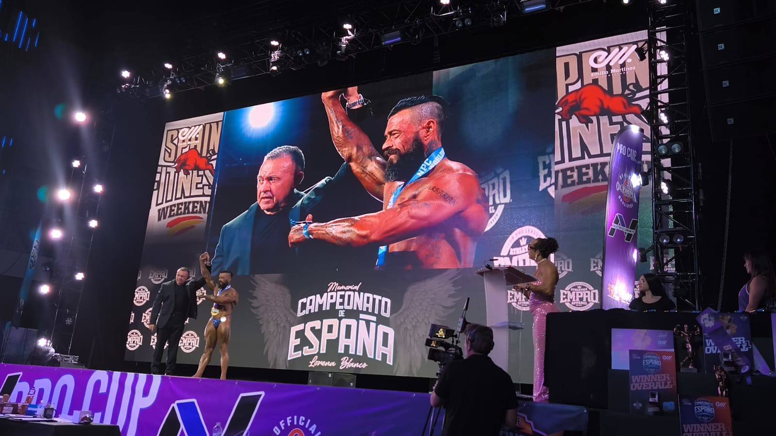 El tomellosero José María Mora, doble campeón de España en culturismo