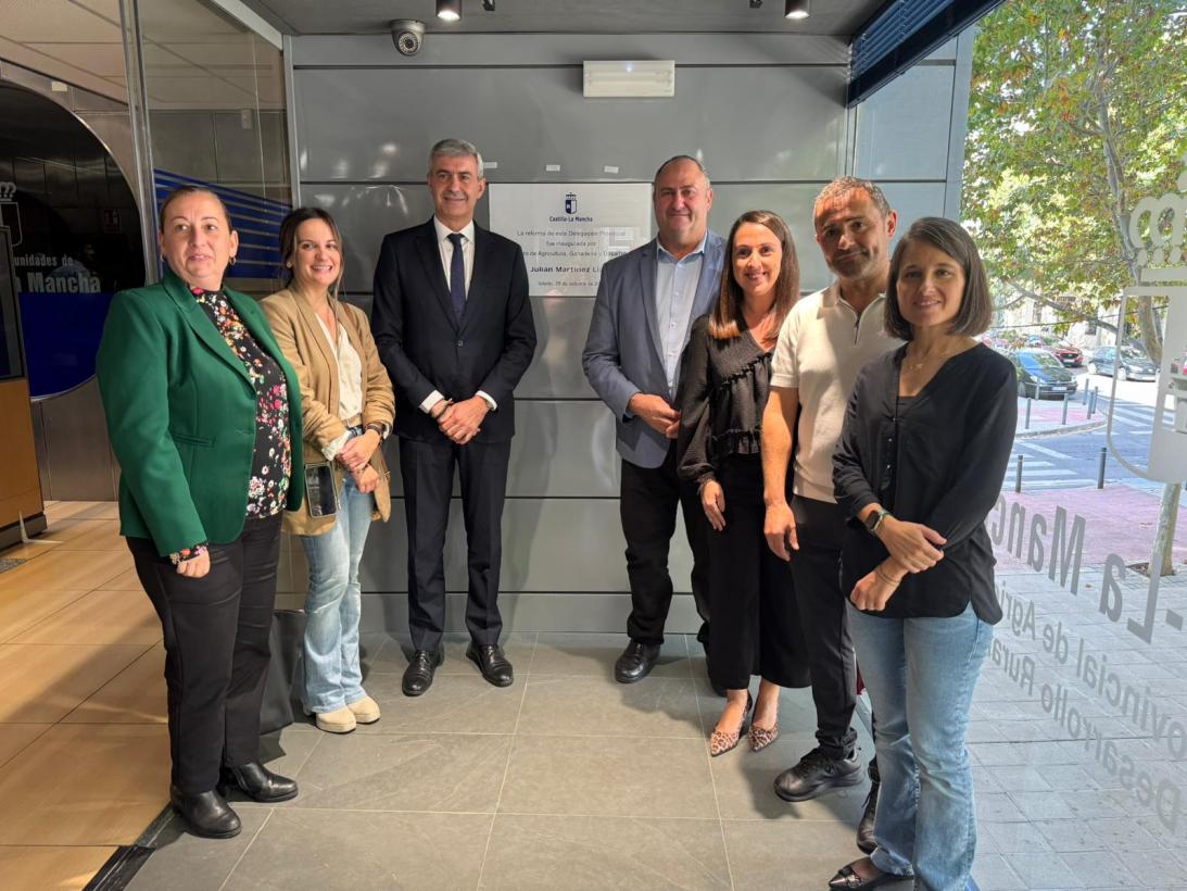 La Junta reforma la Delegación Provincial de Agricultura de Toledo para mejorar la prestación de servicios al sector