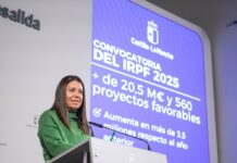 Castilla-La Mancha alcanza cifras históricas en la convocatoria del IRPF 2025, con más de 20,5 millones y 560 proyectos sociales aprobados