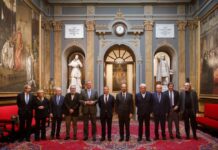 El presidente Emiliano García-Page ensalza los valores y los principios que defendía Javier Lambán y que ambos compartían