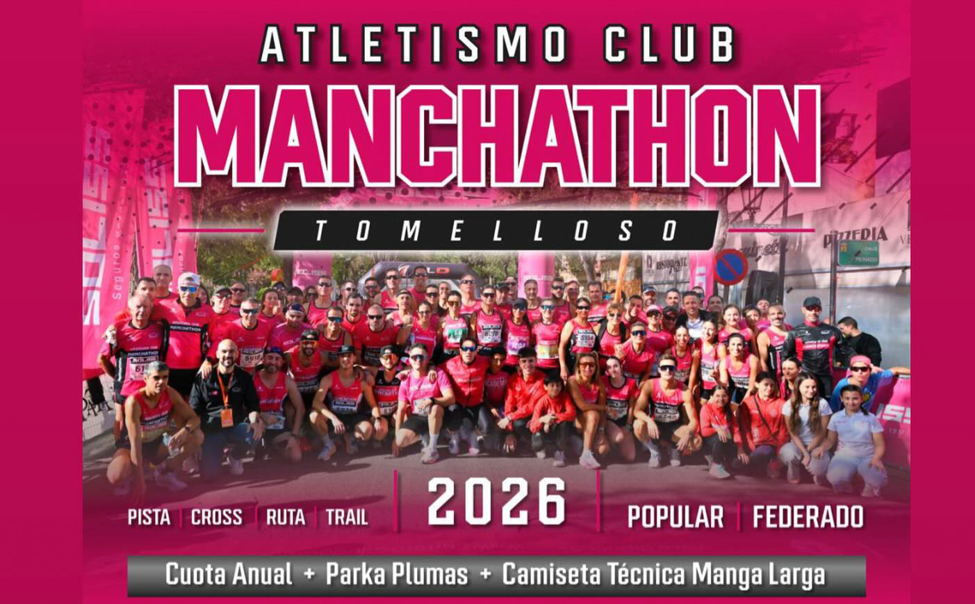 El Manchathon abre las inscripciones para la Temporada 2026: ¡Aprovecha las Ofertas Especiales de Black Friday y Blue Monday!