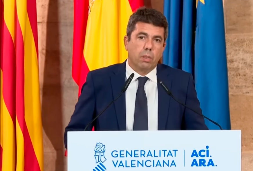 Mazón dimite como presidente de la Generalitat Valenciana tras un año de la devastadora riada del 29 de octubre