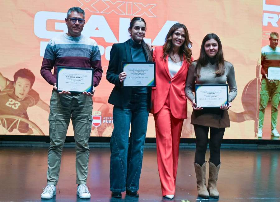 Paula Sevilla, Francisco Javier Sánchez Lara, Elena Alfaro y Jesús Sánchez de la Nieta, mejores deportistas de la provincia en la XXIX Gala de la Diputación 11 mejoresdeportistas provincia 11