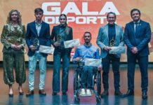 Paula Sevilla, Francisco Javier Sánchez Lara, Elena Alfaro y Jesús Sánchez de la Nieta, mejores deportistas de la provincia en la XXIX Gala de la Diputación