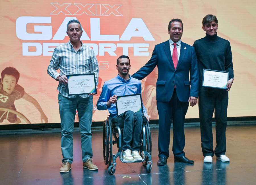Paula Sevilla, Francisco Javier Sánchez Lara, Elena Alfaro y Jesús Sánchez de la Nieta, mejores deportistas de la provincia en la XXIX Gala de la Diputación 9 mejoresdeportistas provincia 9