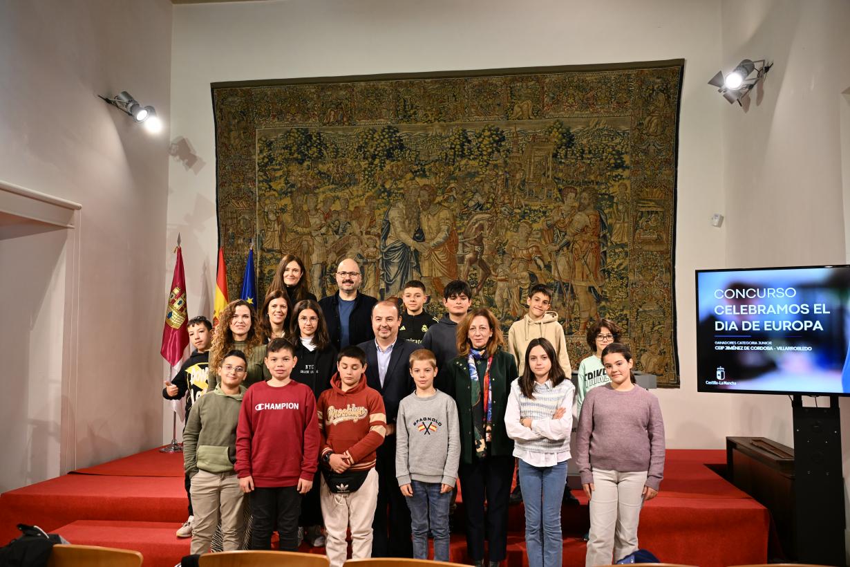 Nazareth Ridrigo pone en valor la creatividad en la difusión de los valores europeos de los ganadores del concurso ‘Celebramos el Día de Europa’