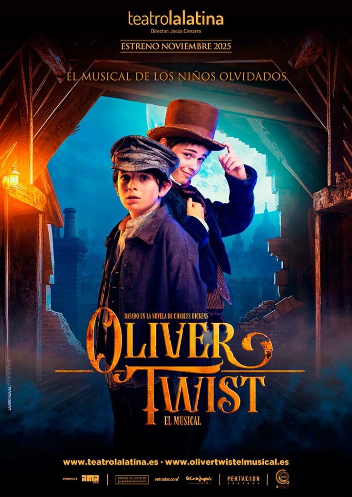 Oliver Twist, el musical llega al teatro La Latina