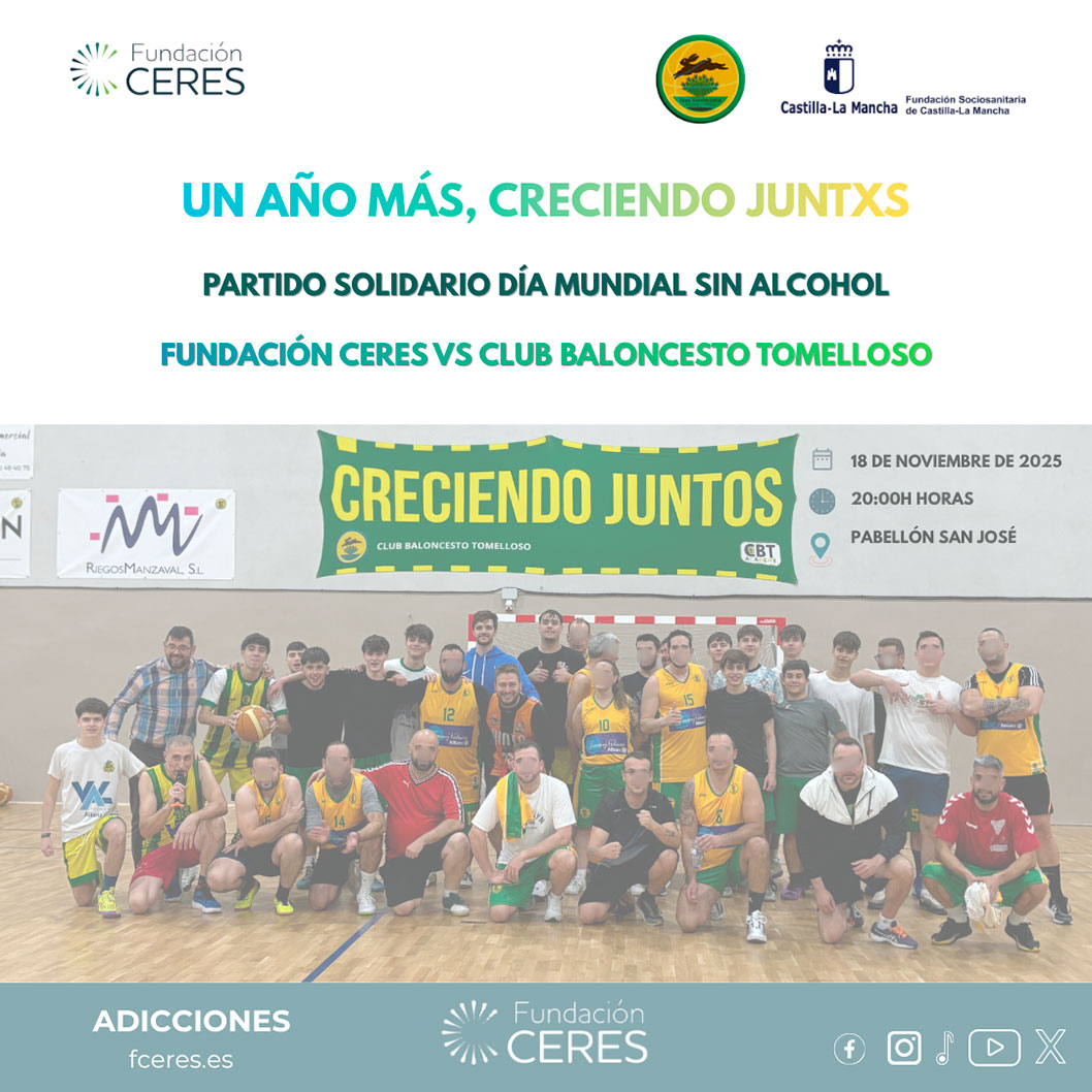 Tomelloso acogerá un partido solidario para concienciar sobre el consumo de alcohol