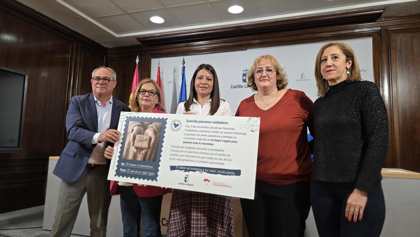Castilla-La Mancha reconoce la labor de las personas cuidadoras no profesionales, que han multiplicado por diez sus cotizaciones desde 2015