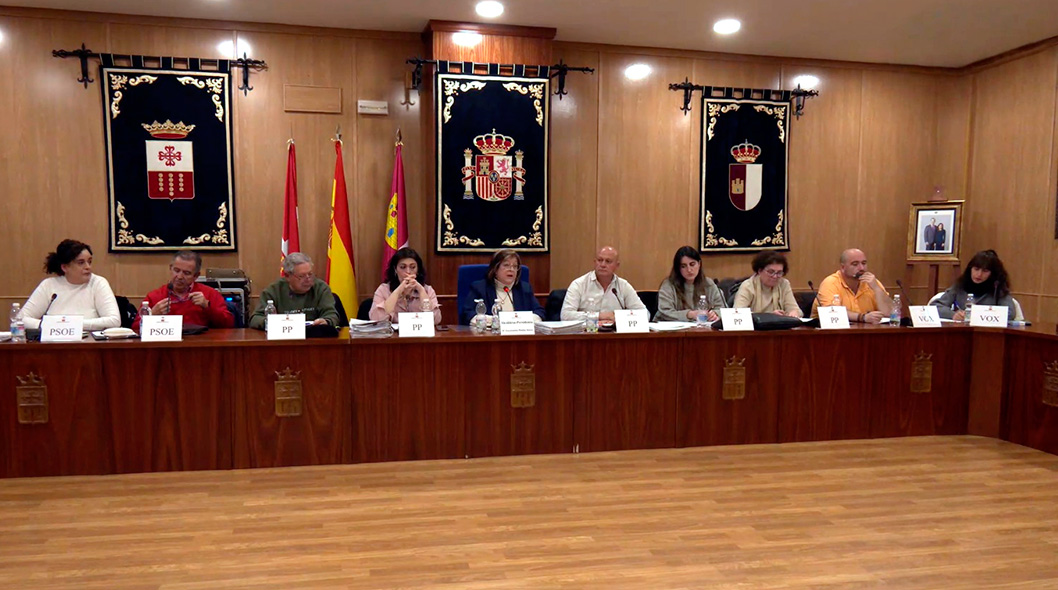 El pleno de noviembre de Villarrubia de los Ojos aprueba por unanimidad solicitar la moratoria del pago del canon del agua