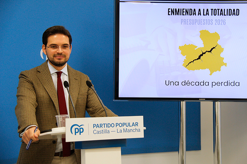 El PP enmienda a la totalidad los Presupuestos 