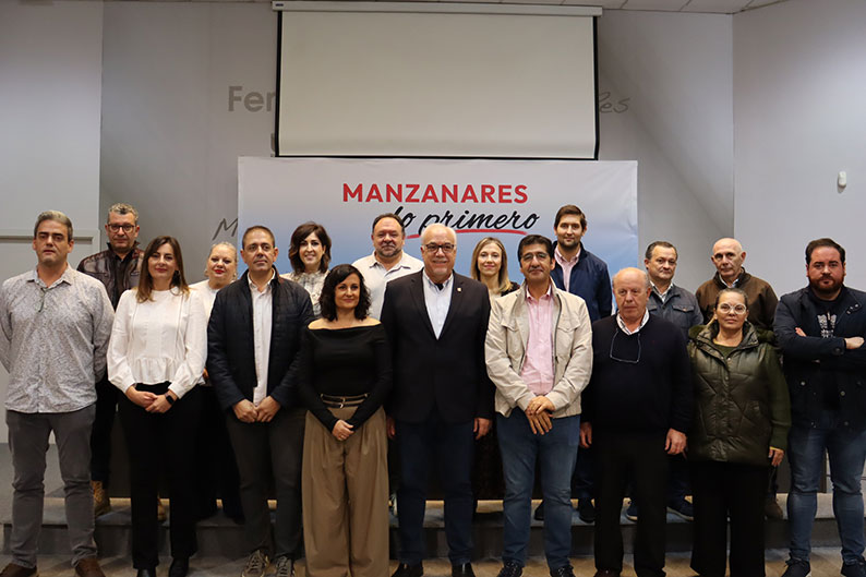 El PSOE de Manzanares renueva su Ejecutiva Local con la reelección de Julián Nieva y refuerza su compromiso con el proyecto socialista en la ciudad