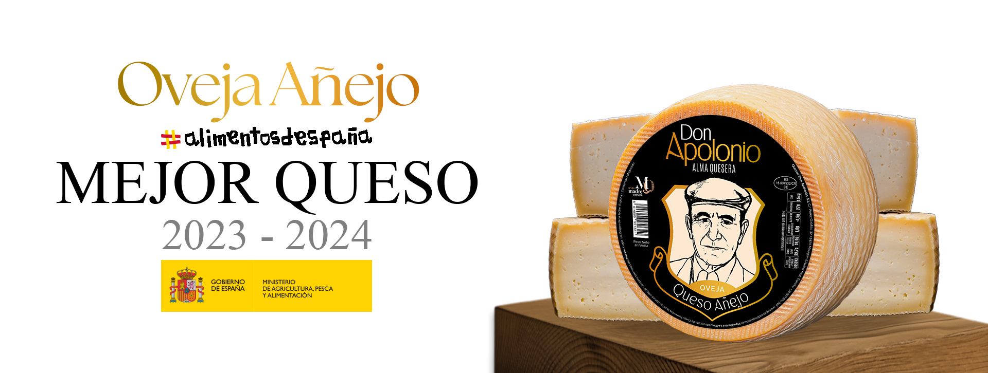 Quesos Don Apolonio triunfa en los European Cheese Awards 2025 con tres Premios de Oro