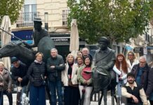 Ruta Cervantin@lcazar teatralizada por un actor de primer nivel, en las XII Jornadas de Vino y Bautismo Qervantino