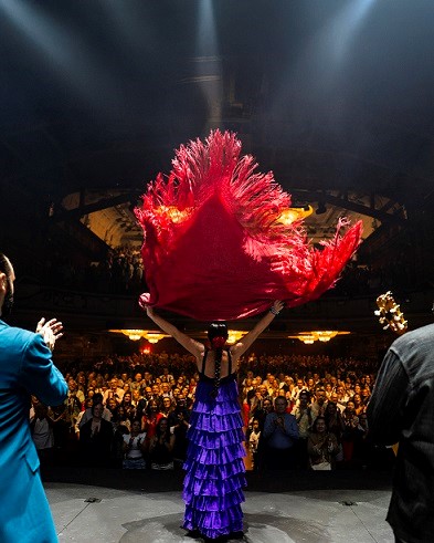 Sara Baras pone el broche de Oro en Madrid a su gira internacional 