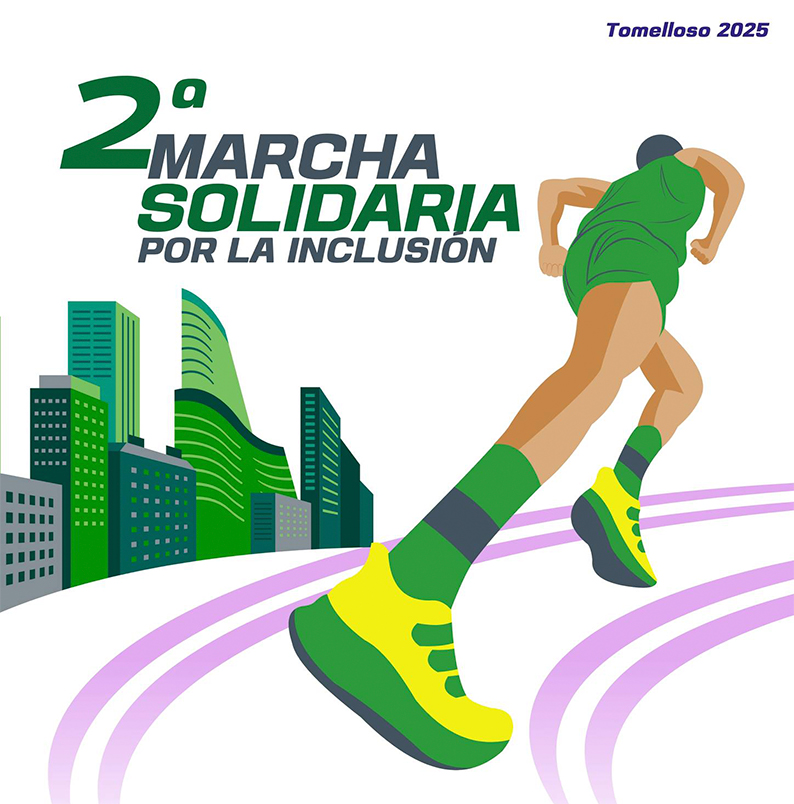 Tomelloso llenará sus calles de solidaridad en la II Marcha por la Inclusión con salida desde el Recinto Ferial