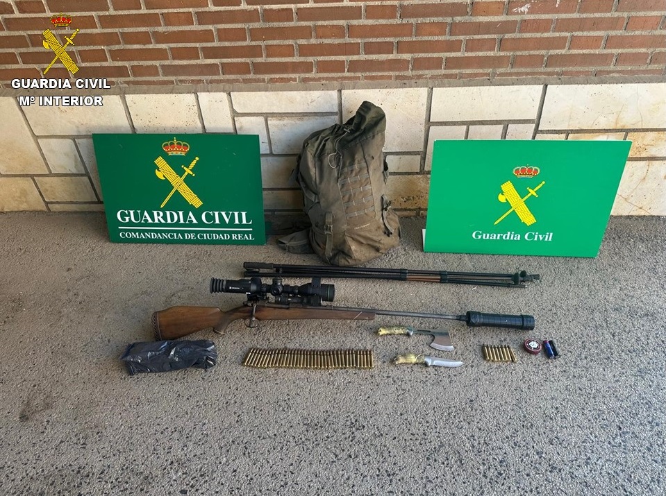 El SEPRONA de Ciudad Real investiga a 7 personas y esclarece un total de 10 hechos delictivos relacionados con la caza furtiva