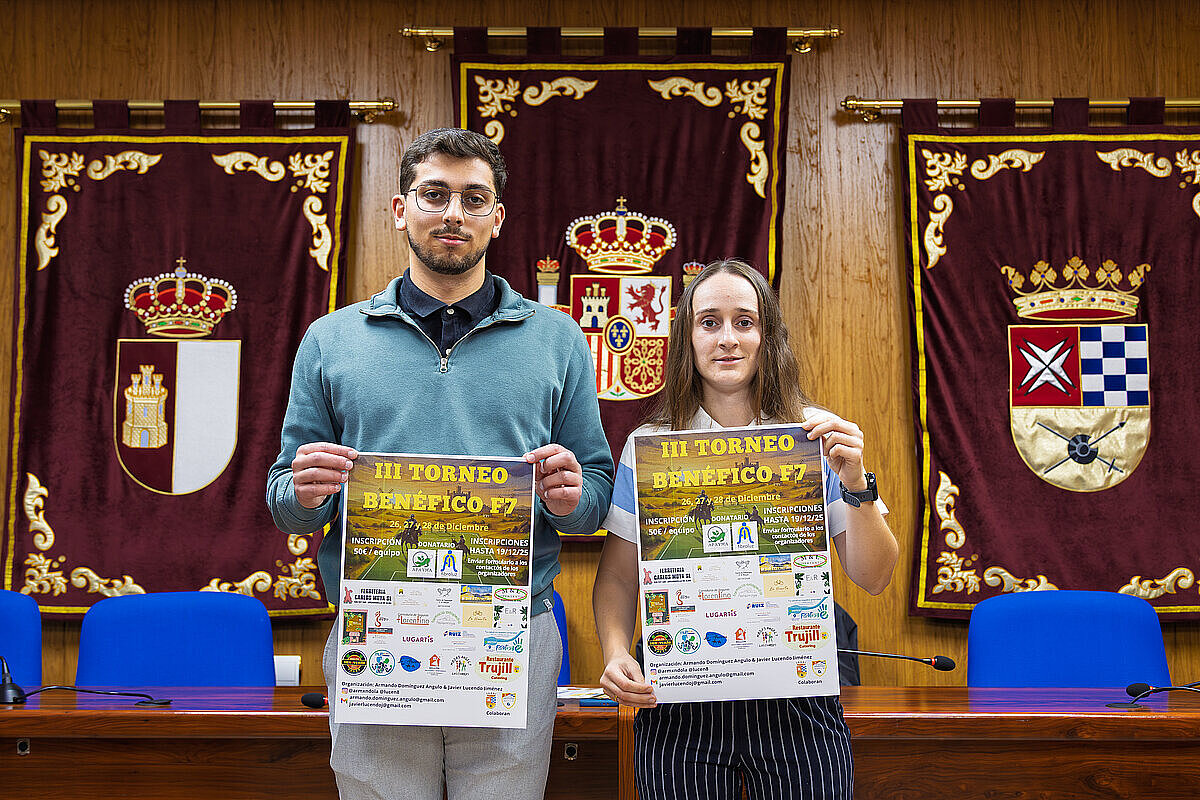 Argamasilla de Alba presenta el III Torneo Benéfico de Fútbol 7