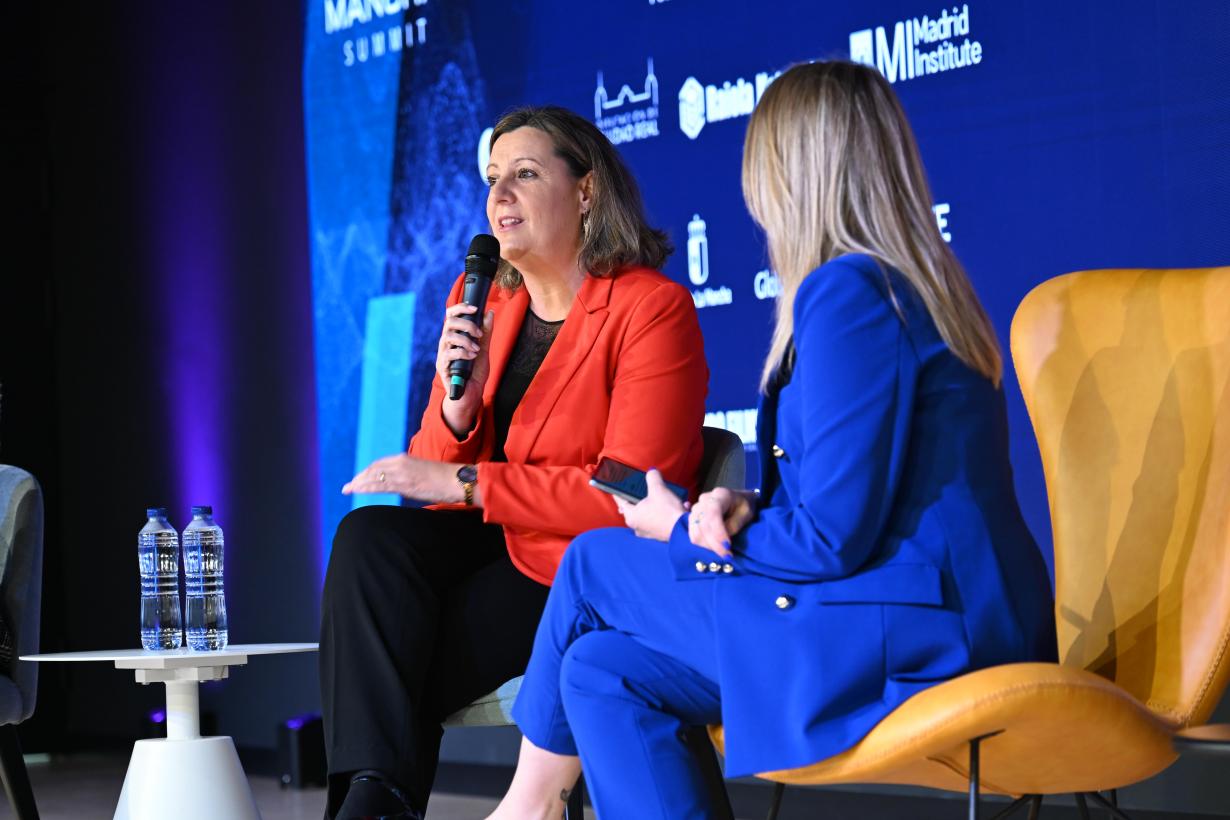 Patricia Franco avanza la próxima convocatoria del programa Adelante Digitalización en el marco de la inauguración del primer evento Mancha Summit