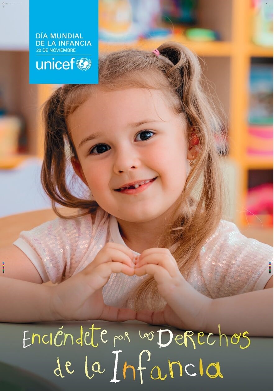 Día Mundial de la Infancia: UNICEF España llama a encender la esperanza: 