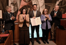 Zarco asiste al nombramiento de De La Torre como nuevo consejero del Instituto de Estudios Manchegos