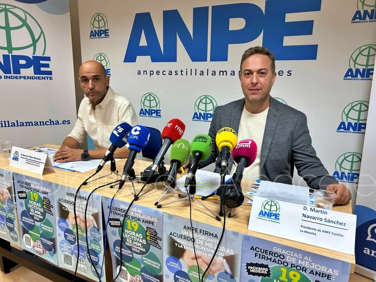 ANPE Castilla-La Mancha hace balance del año que termina, y expresa sus deseos y reivindicaciones en materia educativa para el año 2026