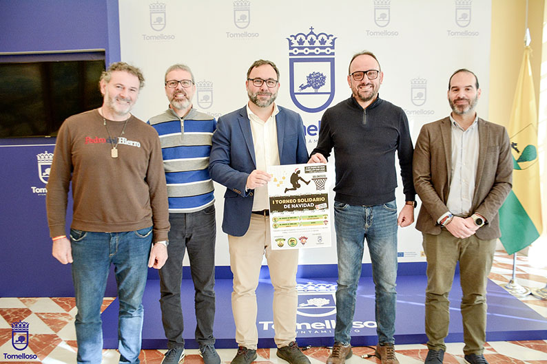 El baloncesto tomellosero se une por una buena causa en el I Torneo Solidario de Navidad