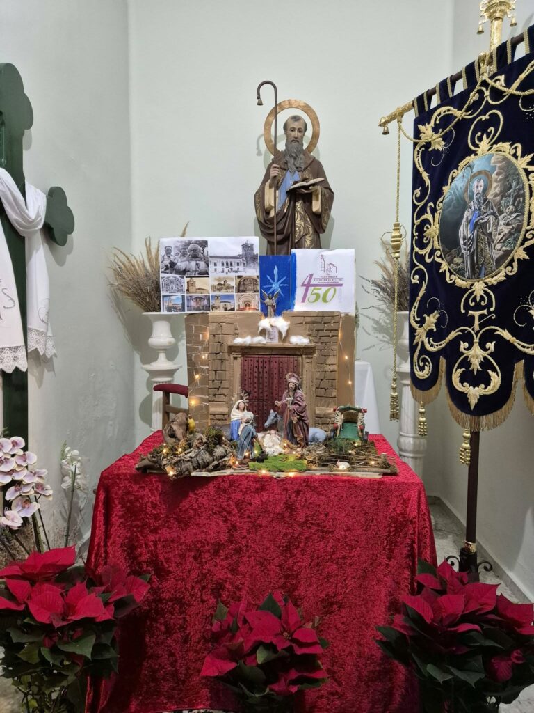 El belén de la Capilla de San Antón rinde homenaje al 450 aniversario de la Parroquia de la Asunción de Nuestra Señora 5 belen san anton 6