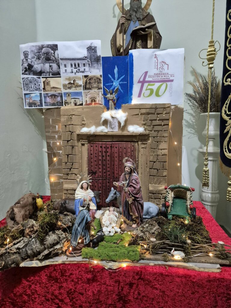 El belén de la Capilla de San Antón rinde homenaje al 450 aniversario de la Parroquia de la Asunción de Nuestra Señora 4 belen san anton 7