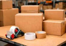 Cajas de cartón, personalizadas y con cinta adhesiva: así mejora tu marca desde el embalaje