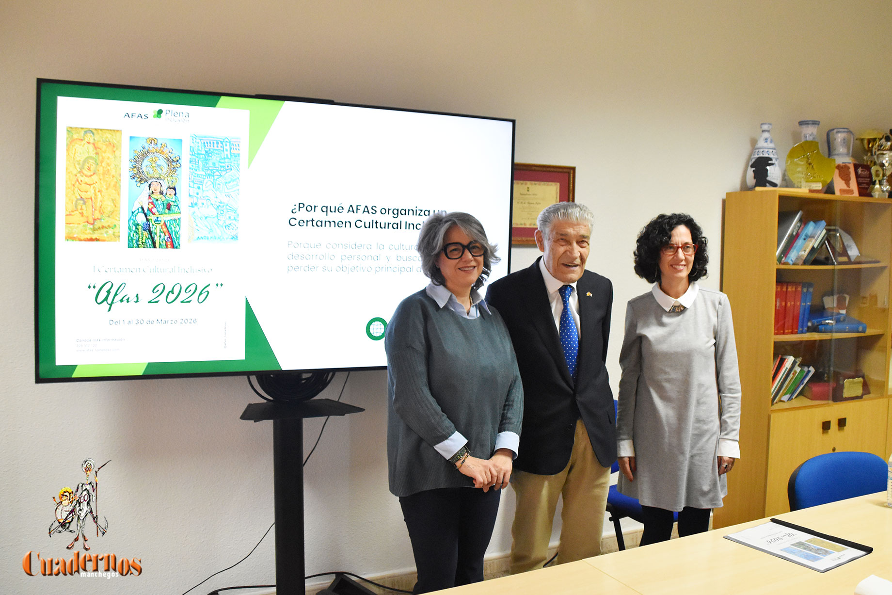 AFAS lanza el I Certamen Cultural Inclusivo Internacional 2026, para proyectar el talento artístico sin barreras
