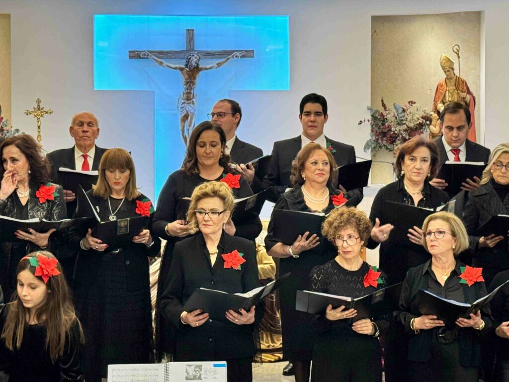 “Lux Aeterna” llena Santo Tomás de Villanueva en su V Concierto de Navidad 7 concierto coral lux aterna tomelloso parroquia santo tomas de villanueva 6