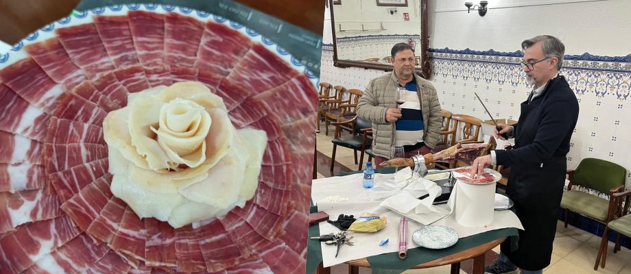 Éxito del II Curso de Corte de Jamón en el Casino de Tomelloso