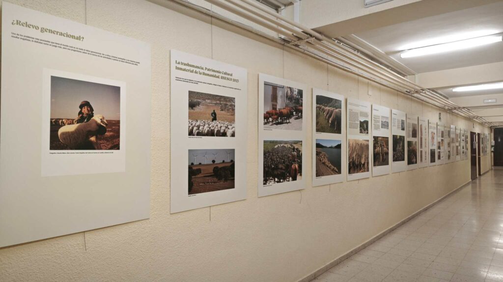 El IES Eladio Cabañero acoge la inauguración de la exposición “Conocer Castilla-La Mancha a través de los viejos caminos” 3 conocer clm a traves de sus caminos 4