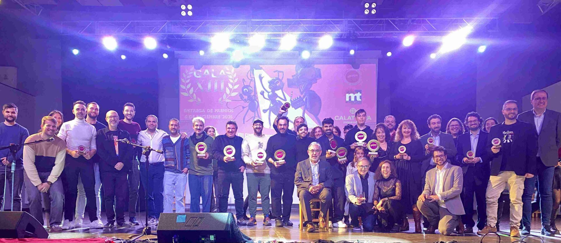 El Festival Corto Cortismo cierra su XIII edición con una noche de reconocimiento al formato, emoción y música en una gran fiesta del cine