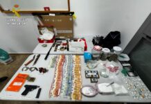 La Guardia Civil detiene a dos personas en Bolaños por tráfico de drogas