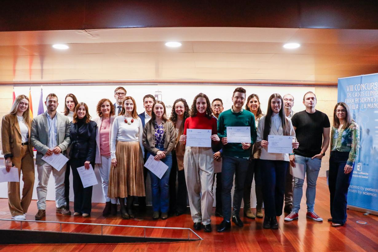 Residentes de la Unidad Docente Multiprofesional de Atención Familiar y Comunitaria de Toledo y del Hospital Universitario se alzan con los tres premios del VIII Concurso de Casos Clínicos