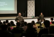 Las Fuerzas Armadas acercan al alumnado del IES Eladio Cabañero sus salidas académicas y profesionales