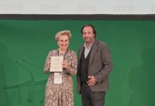 Carmen Quintanilla y el Parque Natural del Alto Tajo, premiados en la clausura de Expo AIRE