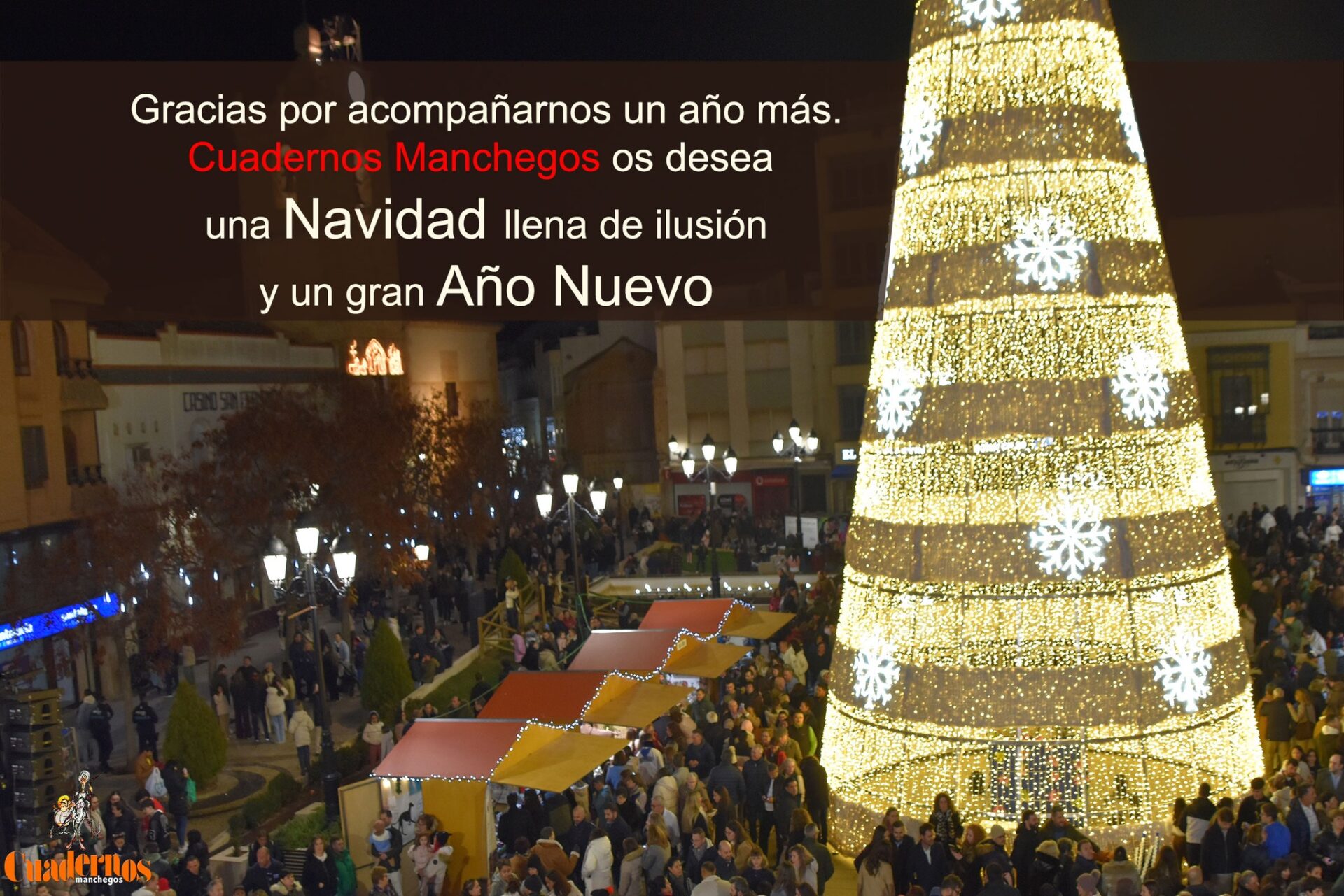 Cuadernos Manchegos les desea una Navidad llena de armonía y buenos momentos