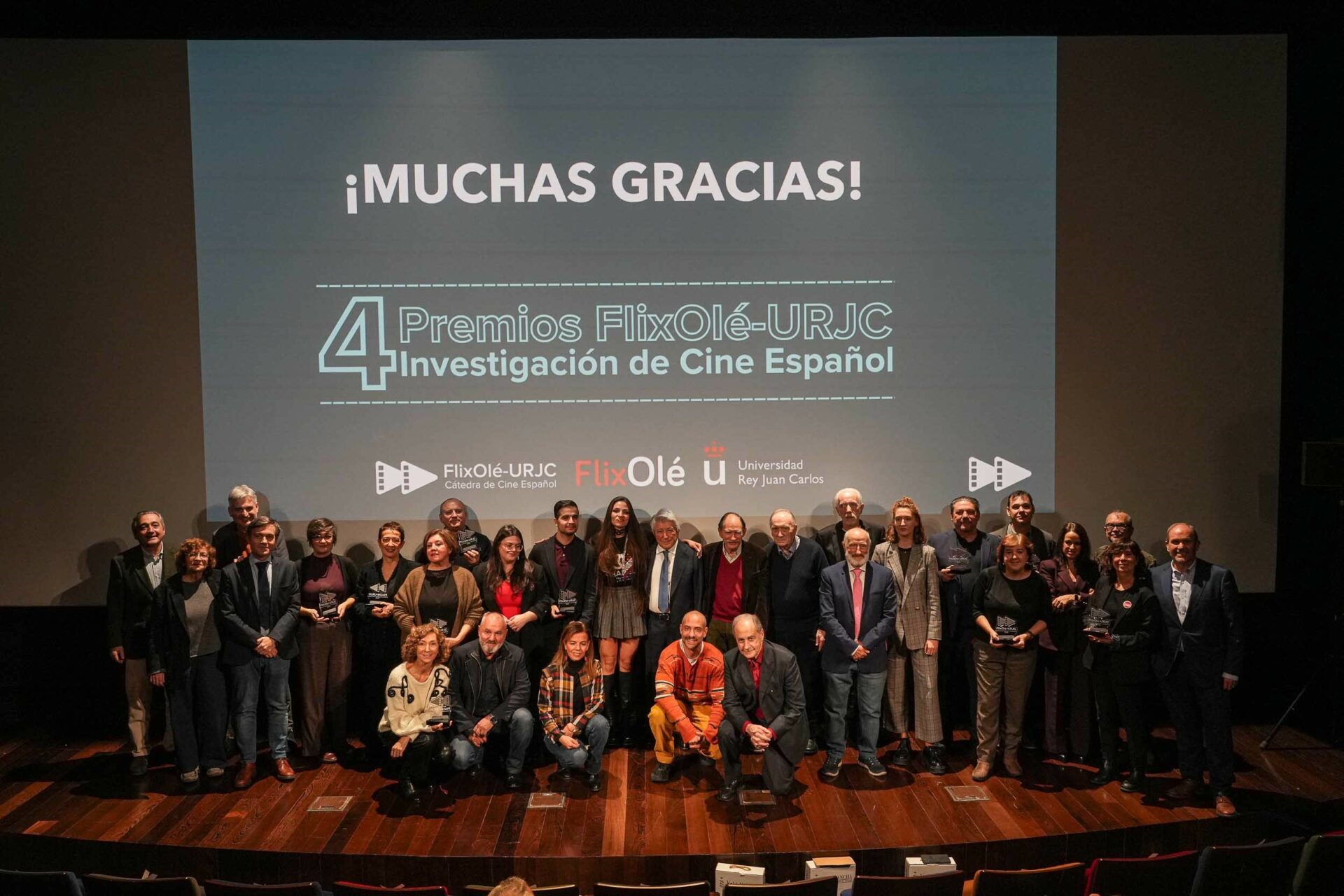 FlixOlé y la URJC entregan los IV Premios a la Investigación del Cine Español