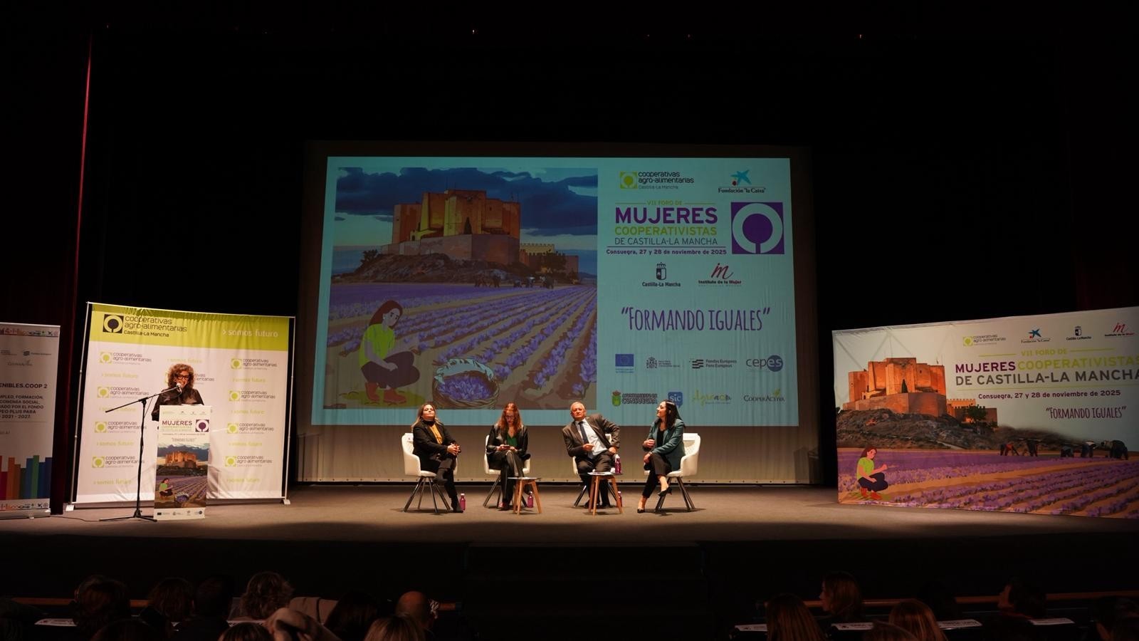El VII Foro de Mujeres Cooperativistas de Castilla-La Mancha reúne en Consuegra a cerca de un centenar de mujeres para continuar impulsando la igualdad en el sector