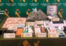 La Guardia Civil desarticula una organización criminal dedicada al tráfico de drogas