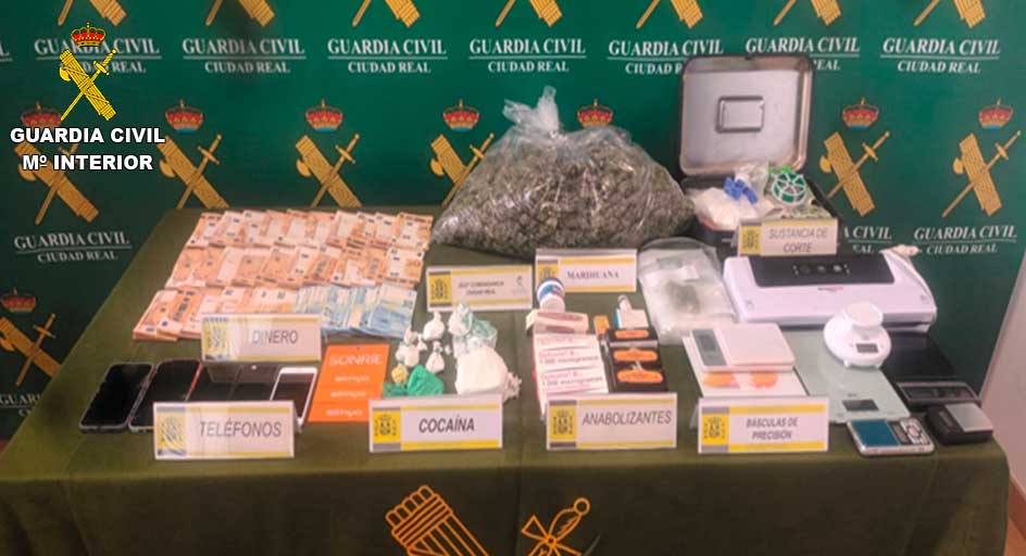 La Guardia Civil desarticula una organización criminal dedicada al tráfico de drogas
