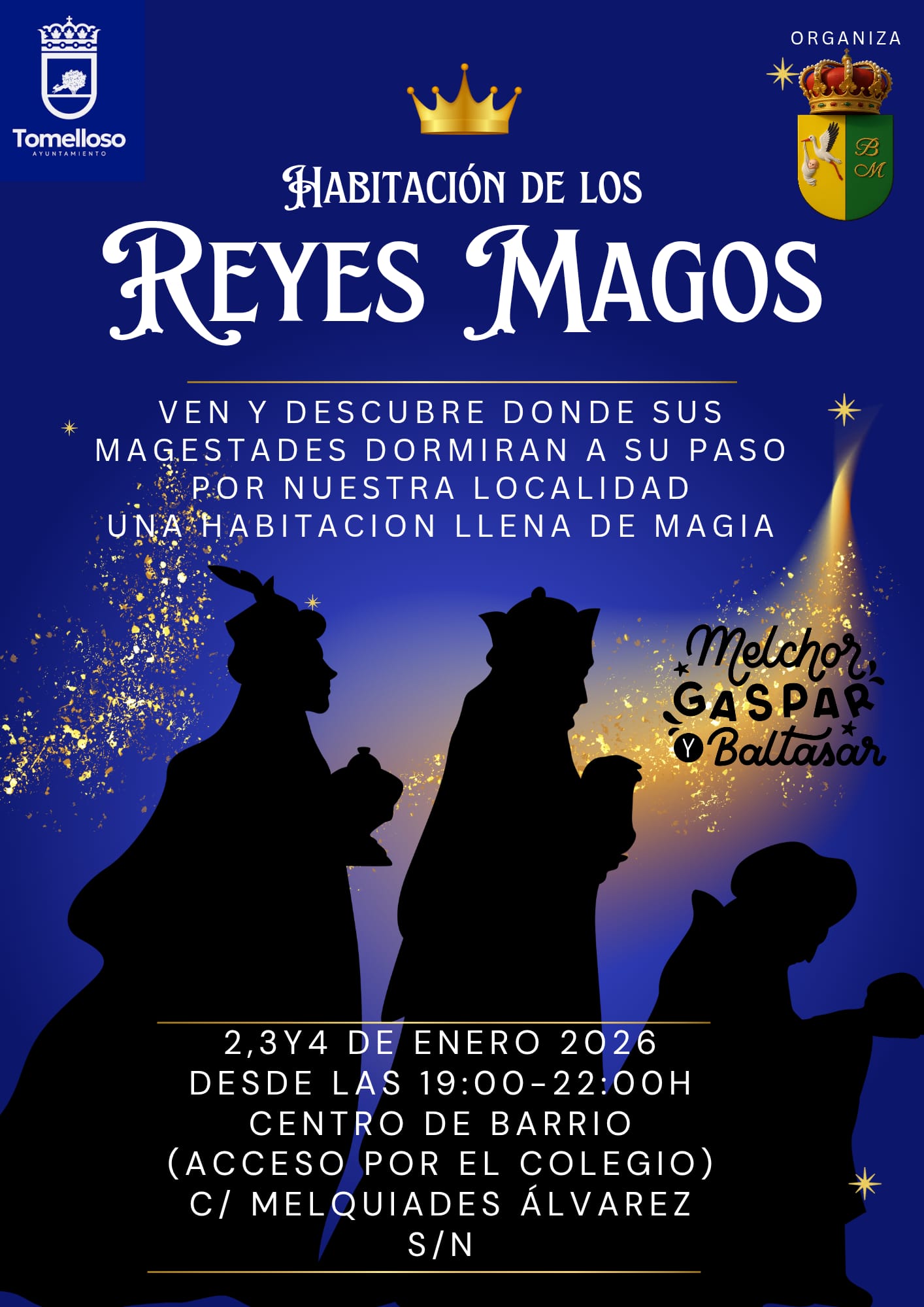 Tomelloso abre la “Habitación de los Reyes Magos” en Maternidad: tercera edición con más magia y novedades