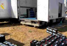 Desarticulada una organización criminal dedicada al robo en interior de camiones en Guadalajara, Madrid y Toledo